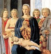Piero della Francesca Madonna and Child with Saints Montefeltro Altarpiece Spain oil painting reproduction
